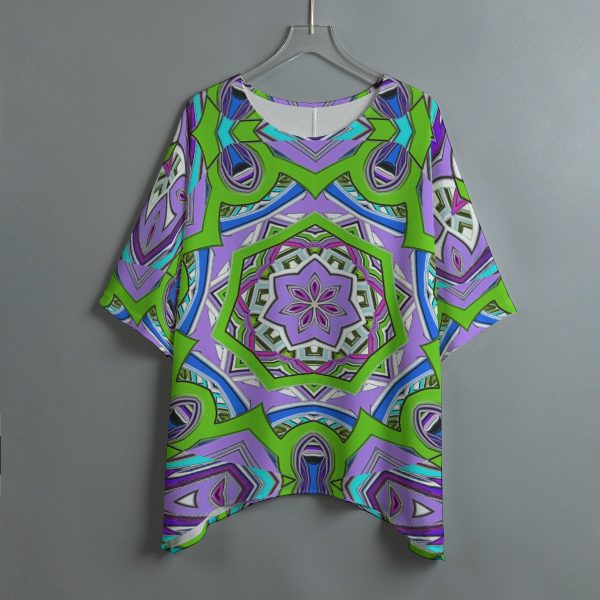 Luminous Lilac - Bat Sleeve Shirt - Image 2