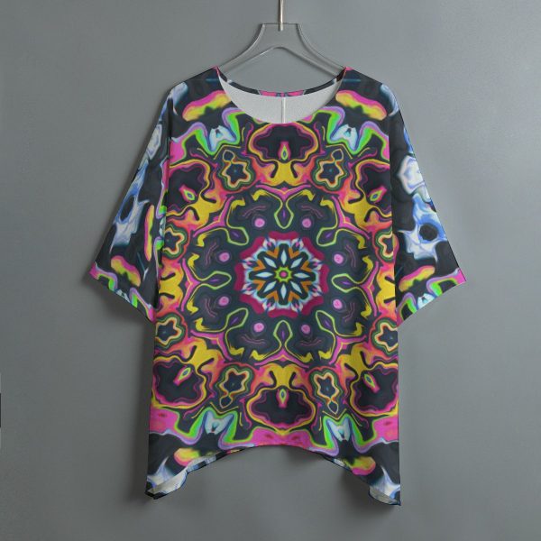 Electric Harmony - Bat Sleeve Shirt - Image 2