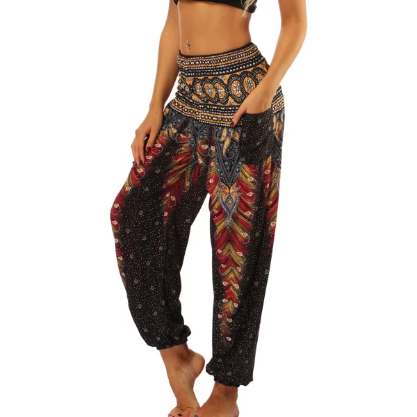 Black Peacock - Harem Pants