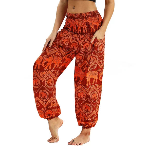 Red Elephants - Harem Pants